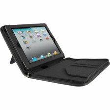 rooCASE Executive Portfolio Leather Case for New iPad and iPad 2 /IPad 3 (Black) picture