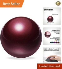 Precision Matte Red Trackball Replacement - Ideal for Professional Data Handling picture