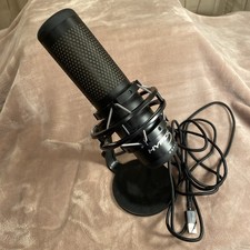 HyperX QuadCast S USB Condenser Microphone Black RGB Shock Mount Stand Tested picture