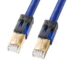 Sanwa Supply KB-T7A-15BL CAT7A LAN Cable, 49.2 ft (15 m), 15m, blue picture