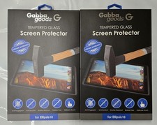 GabbaGoods 2X Tempered Glass Screen Protector for Verizon Ellipsis 10  Clear picture