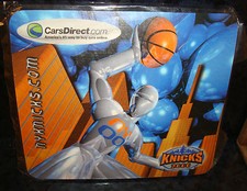 NBA NEW YORK KNICKS Logo 2000 CarsDirect Promo Ad MOUSE PAD Basketball Brand New picture