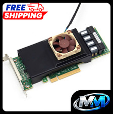 Broadcom LSI 9400 430 530 16i SAS HBA Noctua 40mm Fan Mount Cooling Shroud Cool picture