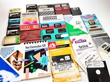 Large Bundle of Your Commodore 128 Manual Books Various Mini Floppy Collectors picture