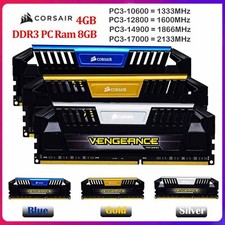 Corsair Vengeance DDR3 4GB 8GB 1333 1600 1866 2133 2400 Desktop Memory RAM Lot picture
