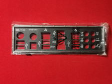 PN:13G020303580 IO I/O SHIELD back plate  for ASUS P6TD Deluxe P6T DELUXE V2 picture