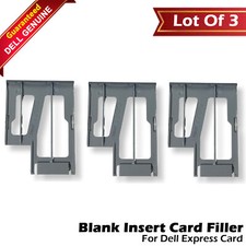 Lot x 3 Dell OEM Latitude E6530 ExpressCard 54 Blank Insert Card Filler JW6MJ picture