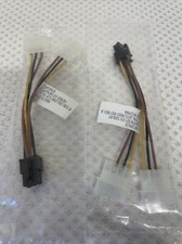 COMPUPACK EVGa 6-Pin to Splittera 3-Pin Power Cable 601-EV-1009-R1 Lot of 2 New picture