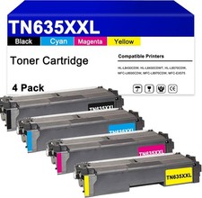 TN635XXL High Yield Toner Cartridge with Latest Chip for Brother HL & MFC Series picture