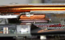 HP DV6000 DV9000 Copper Shim Kit For Boards With Nvidia 7150 gpu picture