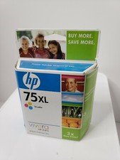 CB338WN 75XL Genuine HP Tri-Color Ink DeskJet D4260 D4360 OfficeJet J5750  picture