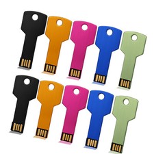 5pcs/lot 4GB 8GB 16GB 32GB USB Flash Pen Drive Thumb Metal Key Memory USB Stick picture