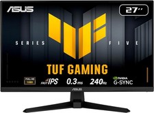SUS TUF VG279QM5A 27 Inch 1080p 240Hz Fast IPS G-SYNC Gaming Monitor picture