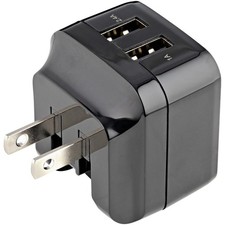 StarTech 17W/3.4A Dual-Port USB International Travel Wall Charger picture