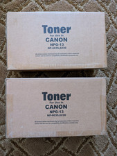 2 x CANON TONER BLACK NPG-13  / Aftermarket unbranded picture