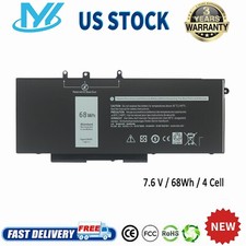 ✅GJKNX Laptop Battery For Dell Latitude 5480 5580 5280 5490 5491 5580 5590 5591 picture