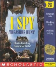 I Spy Treasure Hunt PC MAC CD thinking hidden object riddles adventure kids game picture