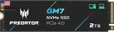 Predator GM7 2TB SSD: M.2 2280 Pcie Gen 4 X4 Nvme 2.0, Read Speed up to 7400 MB picture