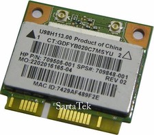 HP 709848-001 Realtek RTL8188EE  802.11b/g/n Wireless PCIe Half picture