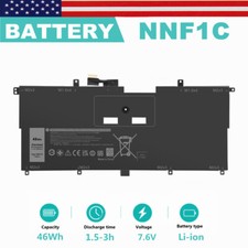 Battery for Dell XPS 13 9365 2in1 2017 13-9365-D1605TS NNF1C HMPFH NP0V3 P71G picture