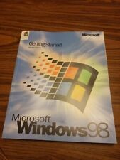 Windows 98 Second Edition Owner's Manual Instruction Booklet Guide picture