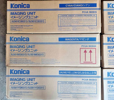 Genuine SET of 3 C/M/Y Konica-Minolta imaging unit IU-301M for 8020, 8031, 9231 picture