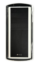 Corsair Graphite 600T Front Fascia (White) with 4-Bay Covers, Front Fan Filter picture