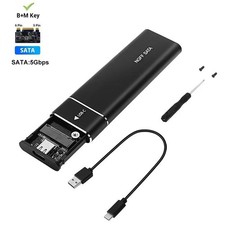 M.2 NVMe/NGFF SATA SSD to USB3.1 External SSD Reader Converter Adapter Enclosure picture
