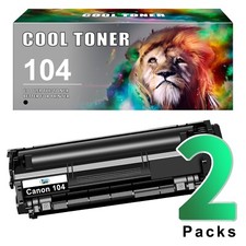 2PK For Canon 104 FX9 FX10 Toner Cartridge ImageClass MF4150 MF4350D D420 D480 picture