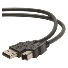 USB 2.0 Cable A to B Black 5m (16.4 ft.) picture