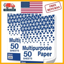 Smooth 20 lb Recycled Paper, 100 Sheets Total, Laser & Inkjet Compatible picture