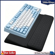 Ergonomic Keyboard Wrist Rest Pad Memory Foam Lycra Adjustable Stand Anti Slip picture