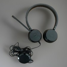 Jabra Evolve 20 UC Duo HSC016 Black Over the Ear Headset w/ Mic 4993-823-109 picture
