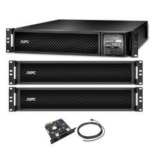 Bundle: APC Smart UPS SRT2200RMXLA with 2 SRT72RMBP XL Battery Packs & AP9631 picture