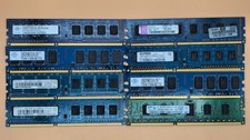 Lot of 8 Mixed DDR2 DDR3 DDR3L Desktop RAM 17GB Nanya Kingston Ramaxel Samsung picture