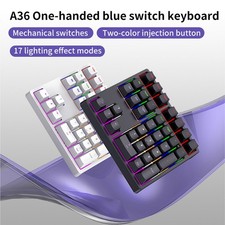 Wired Mechanical Number Pad USB C 34 Keys Numeric Keypad With RGB Backlit F ATRX picture