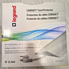 Legrand Wiremold CORDUCT 15ft Over-Floor Cord Protector CDG-15 Gray NEW picture