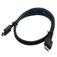 PCIE Oculink SFF 8611 4I To MINI SAS SFF-8611 4I Server Super Speed Cable Data picture