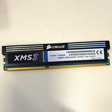 Corsair XMS3 8GB (2x4GB) DDR3 DIMM PC3-10600 240-Pin CMX8GX3M2A1333C9 picture