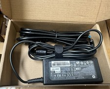 Genuine OEM 65W HP AC Adapter Charger blue tip 19.5V 3.33A Pavilion 710412-001 picture