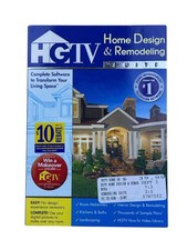 HGTV Home Design & Remodeling Suite Software Kit - New Sealed picture