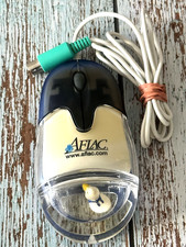AFLAC Duck Mouse Floating in Water Wired Aqua Aflac Mouse Vintage Mouse picture