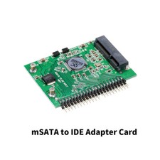 Mini SATA mSATA SSD to 2.5'' 44Pin IDE male Converter Adapter For Laptop 5v picture