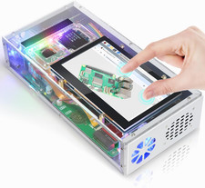 Raspberry Pi 5 Case with Screen (4.3'' Touchscreen), 128GB M.2 Nvme SSD 800 Mb/S picture