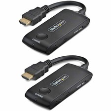 StarTech Wireless HDMI Extender 4K 60Hz, 65ft Range, USB Powered, Plug-and-Play picture