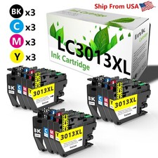 12PK replace for Brother LC3013 Ink Cartridge for MFC-J491DW MFC-J497DW,3B3B3M3Y picture