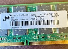 MICRON MT8LSDT3264HG-133B1 MEMORY MODULE, 256MB, 133MHz picture