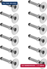 12 Pcs Silver Universal Stylus Replacement Tips,Universal Disc Tips Round Shape picture