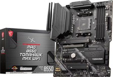 MSI - B550 TOMAHAWK MAX WIFI (Socket AM4) AMD B550 ATX DDR4 Wi-Fi 6E Motherbo... picture