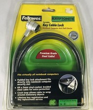 Fellowes Portable Key Cable Kryptonite Anti-theft Lock for Notebook & Laptops  picture